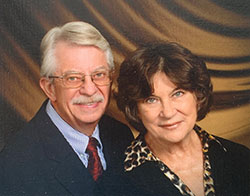 Dr. Dale Reinker and his wife of 52 years, Joan